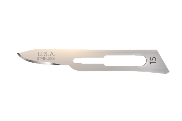 Accutec Accuthrive Blades Blade Accuthrive Num15 Surgiclmicrocoat St 100Bl/Ct 5Ct/Cs -AVBL-1031-0000