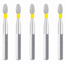 Egg 2.3 mm Dia. Extra Fine Grit Diamond Bur 5 per pack. 277.23EF1 - Osung USA