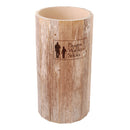 Brazos™ Round Barnwood Display Stand, 1/EA