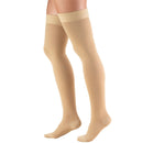 STOCKING, COMPRS THIGH-HI CLSDTOE BGE XLG (1/PR), 1/PR