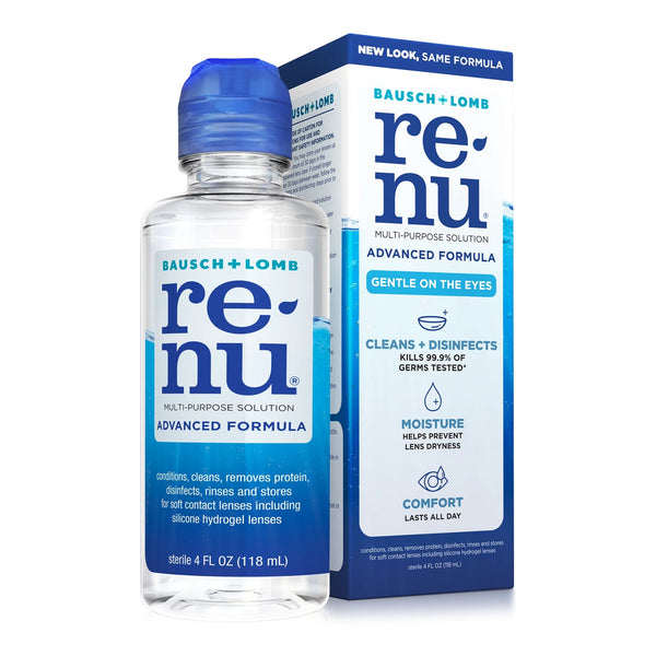 BAUSCH + LOMB RENU ADVANCED FORMULA MULTI-PURPOSE SOLUTION, SOLD AS 1/EACH VALEANT 31011904301