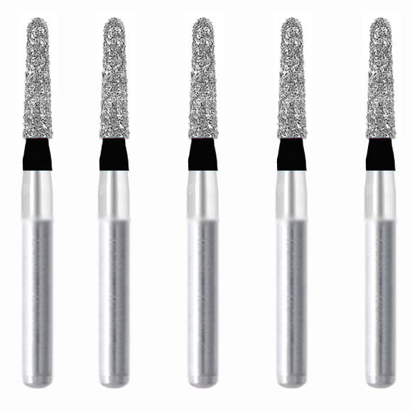 Torpedo, Conical 1.8 mm Dia. Extra Coarse Grit Diamond Bur 5 per pack. 294.18EC3