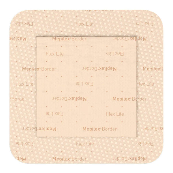 MEPILEX® BORDER FLEX LITE SILICONE FOAM DRESSING, 6 X 6 INCH, SOLD AS 1/EACH MOLNLYCKE 581500