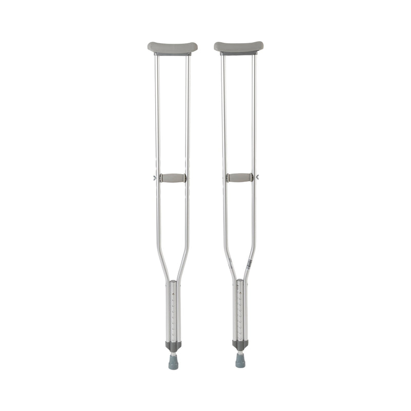 MCKESSON UNDERARM CRUTCHES FOR ADULTS 5'10" – 6'6", SOLD AS 1/PAIR MCKESSON 146-10402-8