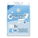 SPC Incontinence Liner, 12 Inch Length, 180/CS