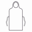 HALYARD GENERAL PURPOSE APRON, SOLD AS 100/BOX O&M 69350