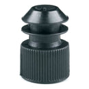 CAP, VAC TUBE BLK 13MM (1000/BG 20BG/CS), 20000/CS