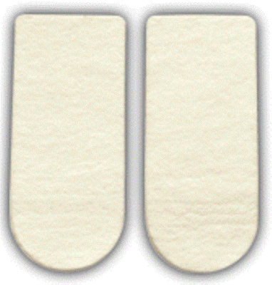 HAPAD® HEEL WEDGE, ¾-INCH LENGTH, SOLD AS 1/PAIR HAPAD HWL
