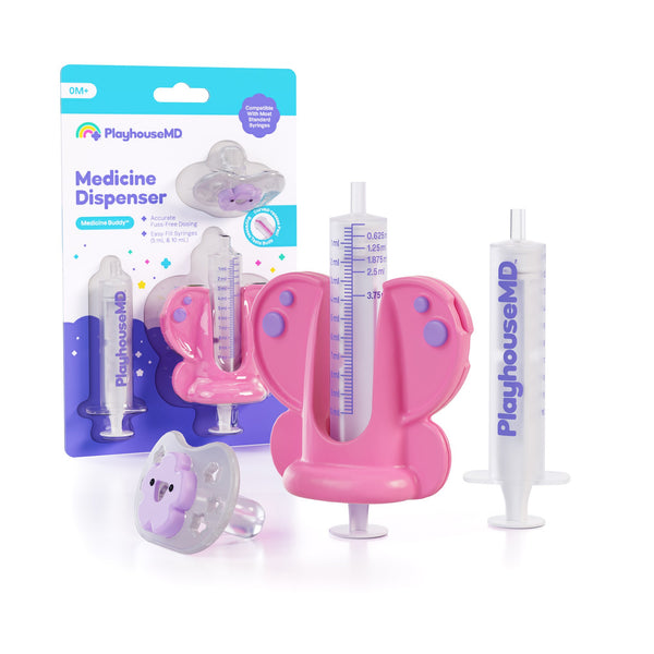 MEDICINE BUDDY™ BUTTERFLY MEDICATION DISPENSER FOR INFANTS, BABIES & TODDLERS, SOLD AS 1/EACH PLAYHOUSE 1012