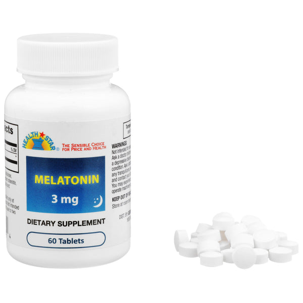 GERI-CARE® MELATONIN NATURAL SLEEP AID, SOLD AS 12/CASE GERI-CARE 864-06-HST