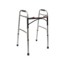 drive™ Deluxe Aluminum Dual Release Folding Walker, 32 – 39 Inch Height, 1/EA