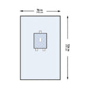 McKesson Sterile Pediatric Laparotomy Drape, 76 x 124 Inch, 1/PK