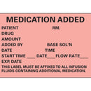 Timemed Medication Added Pre-Printed Label, 2.5 X 1.75 Inch, 1/Rl