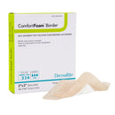 COMFORTFOAM™ BORDER SELF-ADHERENT SOFT SILICONE FOAM DRESSING, 5 X 5 CENTIMETER, SOLD AS 10/BOX DERMARITE 43220