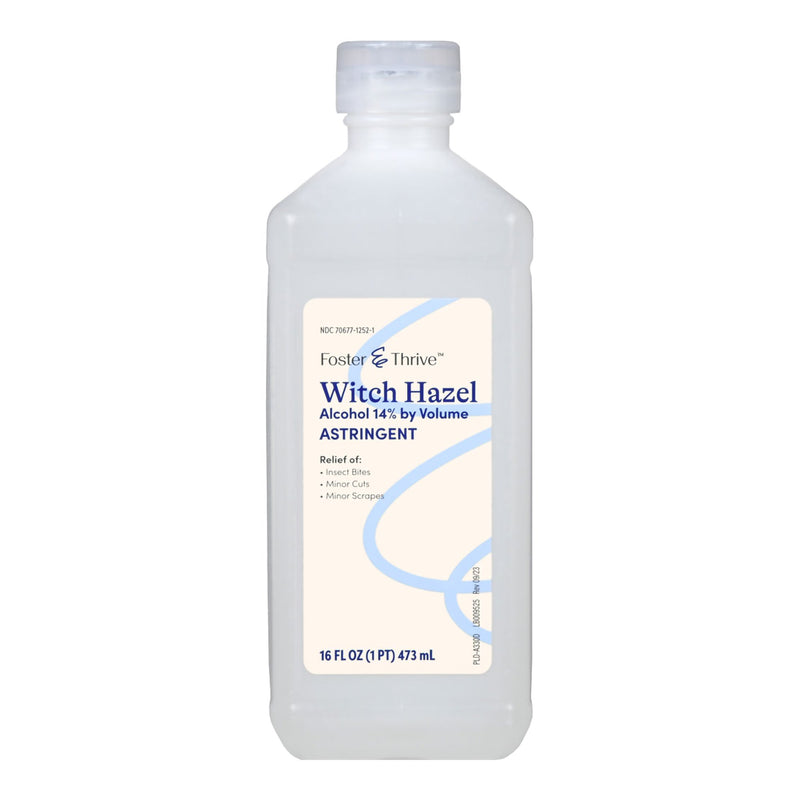 FOSTER & THRIVE™ WITCH HAZEL ALCOHOL 14% BY VOLUME, SOLD AS 1/EACH MCKESSON 70677125201