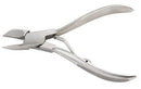 NIPPER, NAIL CONCV JAWS SNGL SPRING S/STL 4-5/8", 1/EA