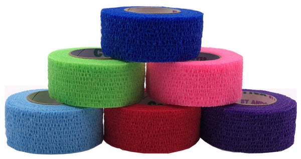 Andover Coflex Non-Woven Cohesive Bandages Wrap Selfadherent 1X5Ydasst Color 30Rl/Cs -3100CP-030