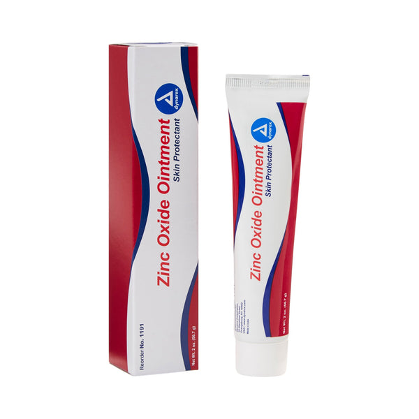 DYNAREX ZINC OXIDE SKIN PROTECTANT, SCENTED, 2 OZ TUBE, SOLD AS 72/CASE DYNAREX 1191