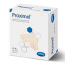 DRESSING, WND PROXIMEL SIL FOAM W/BORDER 4X4" (10/BX 6BX/CS), 10/BX