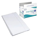 DRAPE SHEET, WHITE, 40" X 90", 2-PLY TISSUE, 50/CS, SOLD AS CASE DYNAREX 10000058