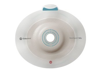 SENSURA® MIO FLEX CONVEX LIGHT OSTOMY BARRIER, 31 MM STOMA OPENING, RED MATCH, SOLD AS 5/BOX COLOPLAST 16487
