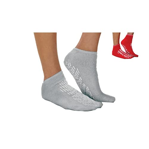 Alba Care-Steps Slip-Resistant Slippers Slipper Non Slip Med Blu4Dz/Cs -80333