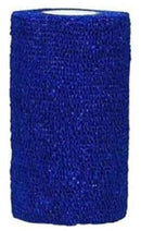 Andover Coflex Non-Woven Cohesive Bandages Wrap Selfadherent 1.5X5Ydblu 48Rl/Cs -3150BL-048-CASE