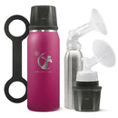 CERES CHILL OG STAINLESS STEEL BREAST MILK CHILLER CONTAINER, FUCHSIA, SOLD AS 1/EACH CERES CC-1-BC-L-PL