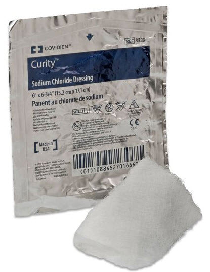 Cardinal Health Sodium Chloride Dressing Strip Packing Hypertonicsodium Chloride 1/5X15 12/Cs -3335-
