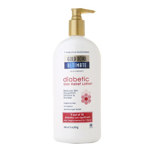 GOLD BOND® ULTIMATE DIABETICS' DRY SKIN RELIEF LOTION, 13 OZ. BOTTLE, SOLD AS 1/BOTTLE CHATTEM 04116705350