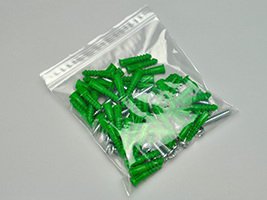 CLEAR LINE ZIP CLOSURE BAG, SOLD AS 1000/CASE ELKAY F20305