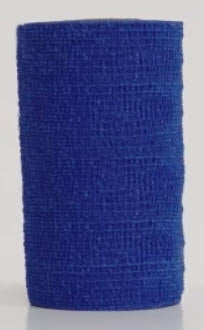 Andover Coflex Non-Woven Cohesive Bandages Wrap Selfadherent 4X5Ydblu 18Rl/Cs -3400BL-018