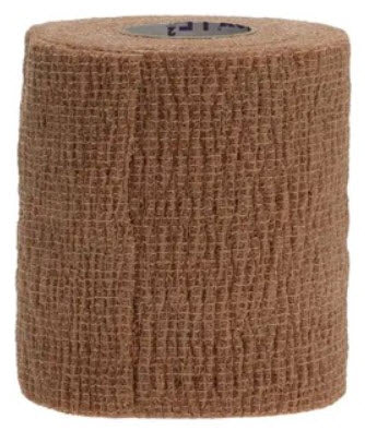 Andover Coflex Non-Woven Cohesive Bandages Wrap Selfadherent 4X5Ydtan 18Rl/Cs -3400TN018-CASE