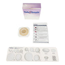 WAFER, OSTOMY 2PC STD TAPE COLLAR WHT 1 3/4" (10/BX 8BX/CS), 80/CS