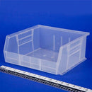 BIN 10-7/8X11X5 CLEAR, 1/EA
