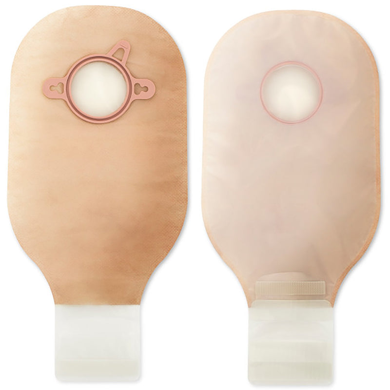NEW IMAGE™ 18003 TWO-PIECE ULTRA CLEAR OSTOMY POUCH, PRE-CUT TO FIT 57 MM, RED, SOLD AS 10/BOX HOLLISTER 18003