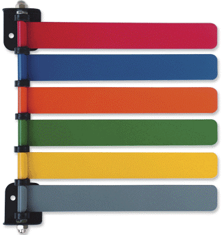 ROOM ID FLAG SYSTEM, SOLD AS 1/EACH OMNIMED 291733