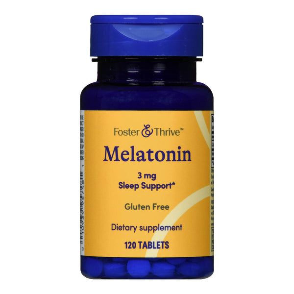 FOSTER & THRIVE™ MELATONIN NATURAL SLEEP AID, SOLD AS 1/BOTTLE MCKESSON 01093995748