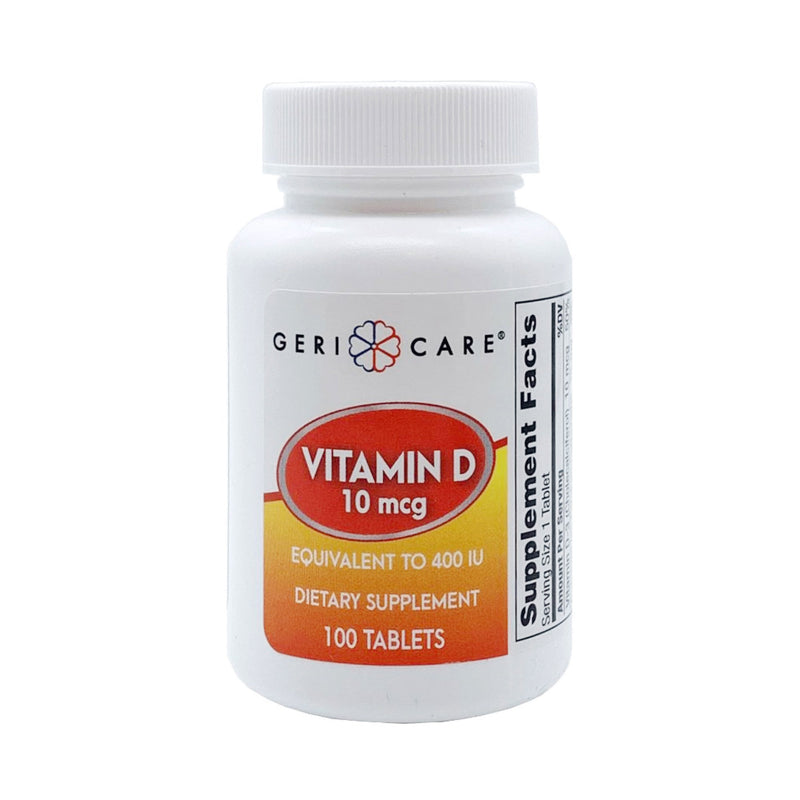GERI-CARE® VITAMIN D-3 SUPPLEMENT, SOLD AS 12/CASE GERI-CARE 874-01-GCP