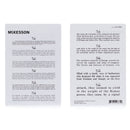 MCKESSON JAEGER EYE TEST CHART, SOLD AS 1/EACH MCKESSON 63-3054