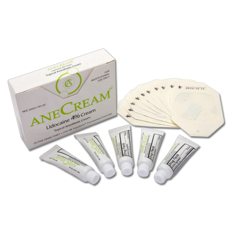 ANECREAM® 4% LIDOCAINE TOPICAL ANESTHETIC CREAM, SOLD AS 1/EACH FOCUS 24357070107