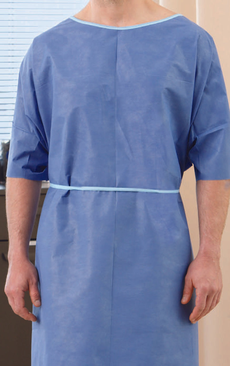 GRAHAM MEDICAL PRODUCTS PATIENT EXAM GOWN, SOLD AS 50/CASE GRAHAM 65336