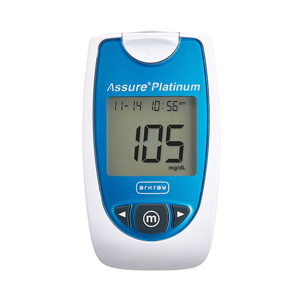 ASSURE® PLATINUM BLOOD GLUCOSE METER, SOLD AS 1/EACH ARKRAY 500001