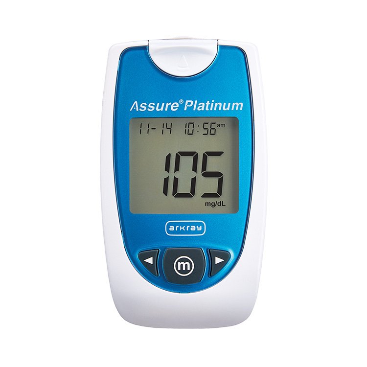 ASSURE® PLATINUM BLOOD GLUCOSE METER, SOLD AS 1/EACH ARKRAY 500001