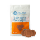 TRUCOLOUR® BROWN ADHESIVE STRIP, SPOT, SOLD AS 2500/CASE TRU-COLOUR TCB-NDOT