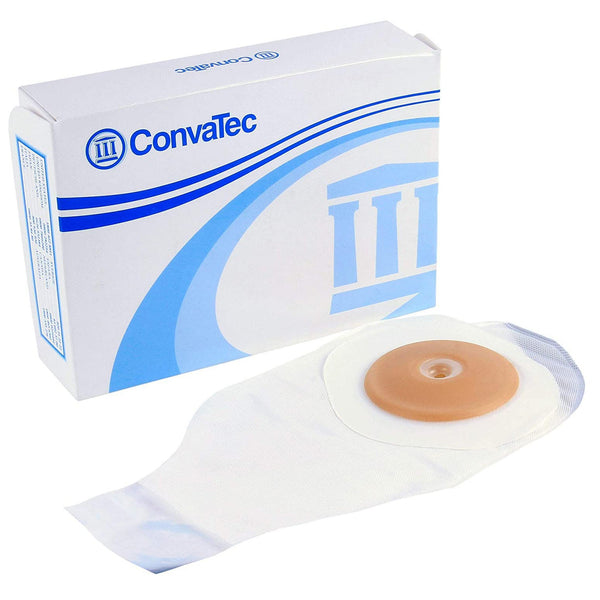 ACTIVELIFE® ONE-PIECE TRANSPARENT COLOSTOMY POUCH, 12-INCH LENGTH, 1-INCH STOMA, SOLD AS 5/BOX CONVATEC 175779