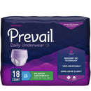 PREVAIL® FOR WOMEN DAILY ABSORBENT UNDERWEAR, LARGE, HEAVY ABSORBENCY, SOLD AS 18/BAG FIRST PWC-513/1
