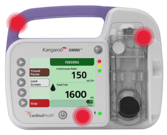 Cardinal Health Kangaroo Epump & Joey Enteral Feeding Pump Set Cable Communications Kangaroopump -385493