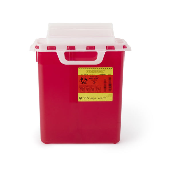 BD MULTI-PURPOSE SHARPS CONTAINER, 16-3/5 X 10-7/10 X 6 INCH, SOLD AS 1/EACH BD 305436