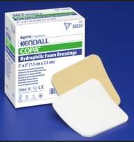 KENDALL™ FOAM ISLAND FOAM DRESSING, 6 X 6 INCH, SOLD AS 1/EACH CARDINAL 55566B